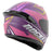 JOE ROCKET RKT-100 SERIES ELEVATION™ Helmet in Matte Purple/Yellow/Pink