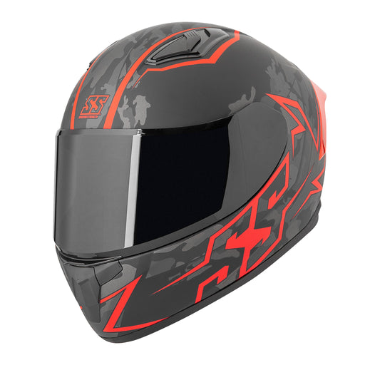 SPEED & STRENGTH SS750 MOMENT OF TRUTH HELMET in Red/Black
