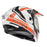 Scorpion EXO-AT960 Hicks Helmet DOT-ECE in White/Orange