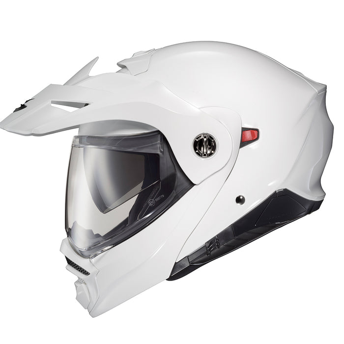 Scorpion EXO-AT960 Solid Helmet DOT-ECE in White