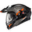 Scorpion EXO-AT960 Topographic Helmet DOT-ECE in Black/Orange