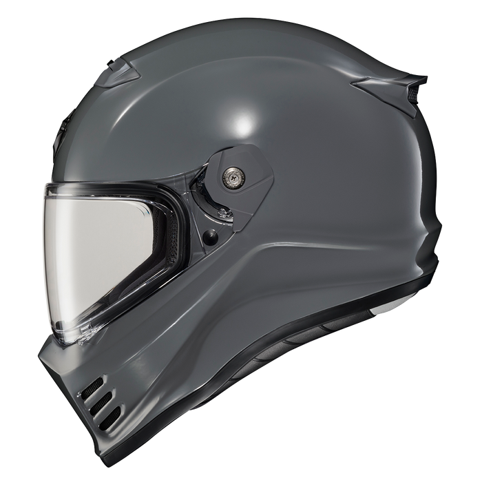 Scorpion Covert FX Solid Helmet in Cement Grey