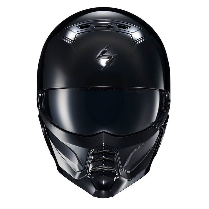 Scorpion Covert 2 Solid Helmet in Gloss Black