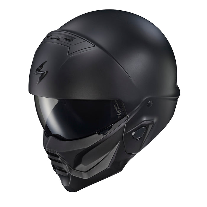 Scorpion Covert 2 Solid Helmet in Matte Black