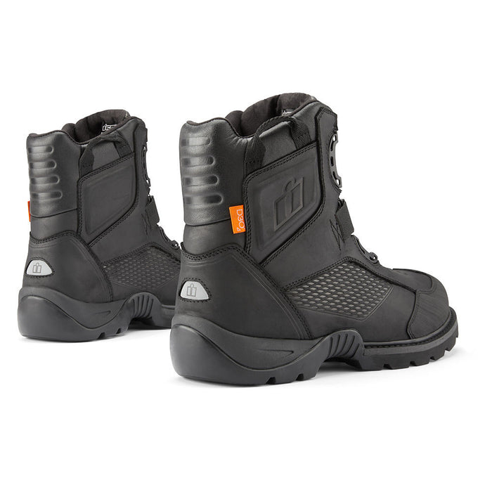 Icon Stormhawk Waterproof Boots in Black 2022