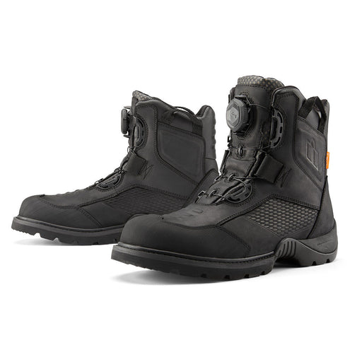 Icon Stormhawk Waterproof Boots in Black 2022