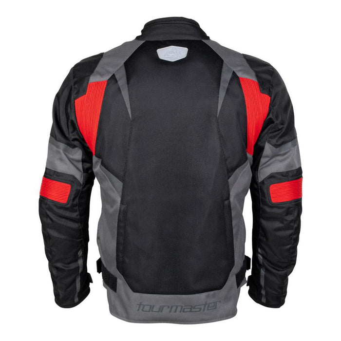 TOURMASTER Intake Air Men's Jacket in Red/Black - Back