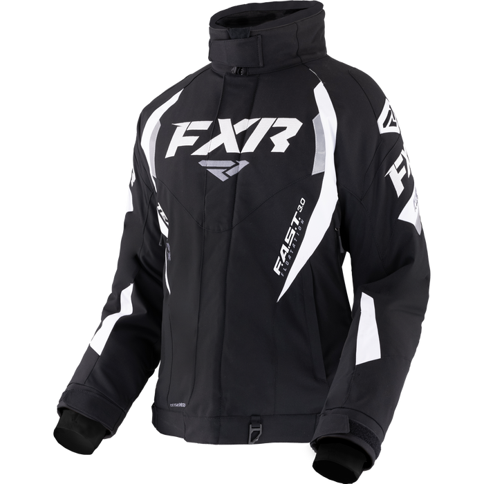 FXR Team FX Women's Jacket in Black/White