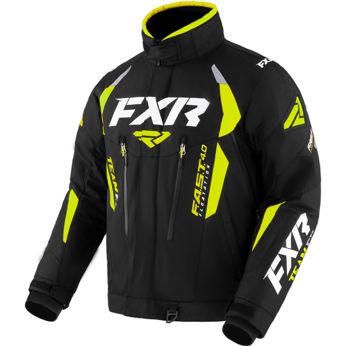 FXR Team FX Jacket in Black/Hi Vis