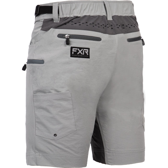 FXR Tech Air Shorts in Grey/Charcoal