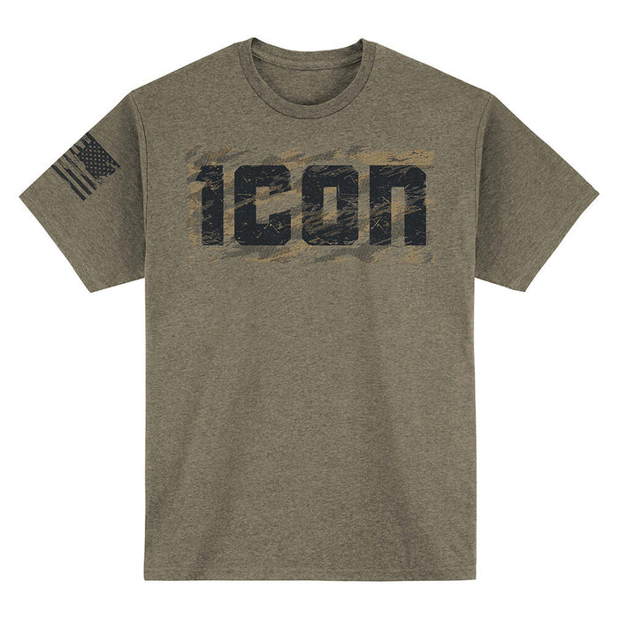 ICON Tiger's Blood T-shirt in Heather Olive