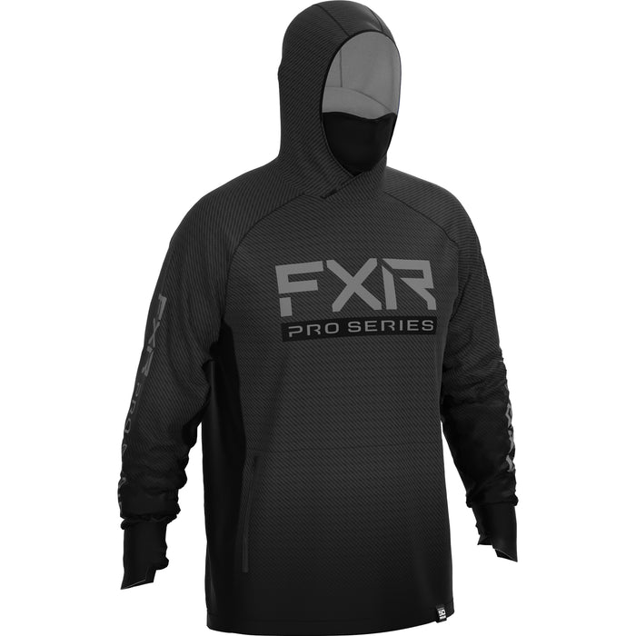 FXR Tournament Pro Hybrid UPF Pullover Hoodie in Black Ops