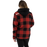 FXR Unisex Timber Insulated Flannel Jacket in Rust/Black