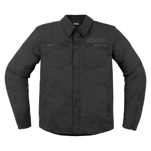 Icon Upstate Canvas CE Jacket in Black