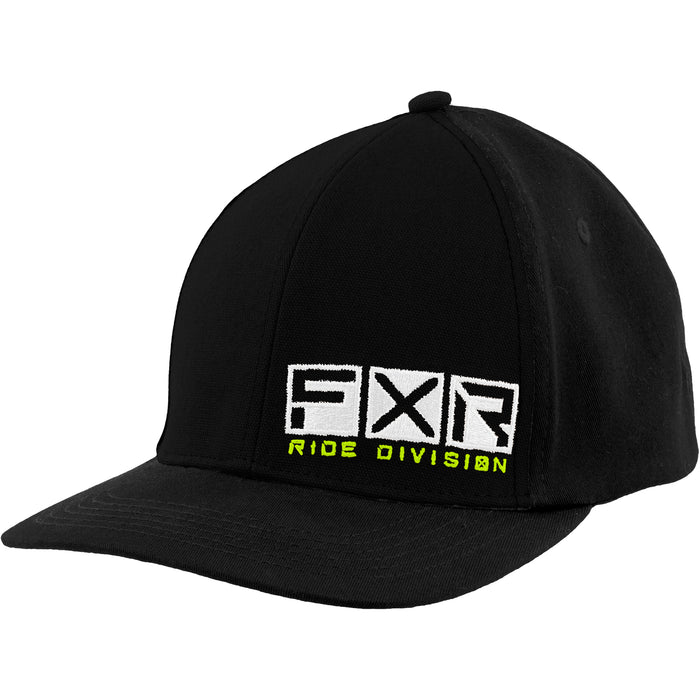 FXR Victory Hat in Black/Hi Vis