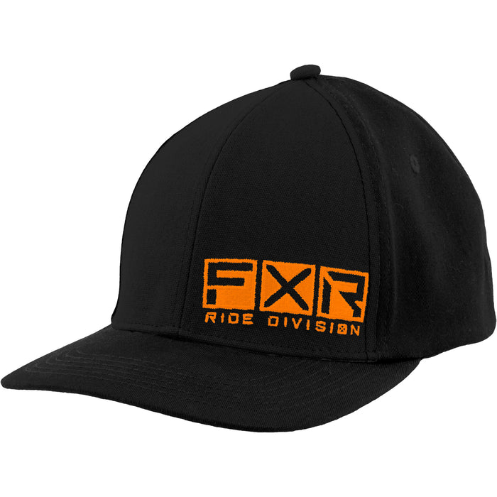 FXR Victory Hat in Black/Orange