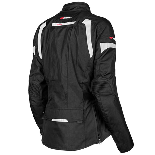 Joe Rocket Women's Ballistic 14.0 Textile Jacket in Black - Back