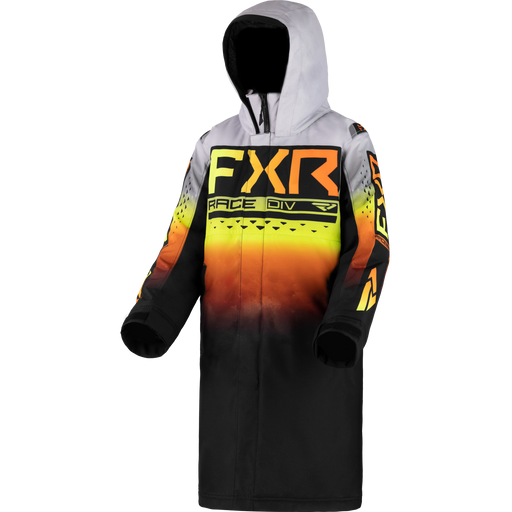 FXR Warm-up Youth Coat in White Lightning