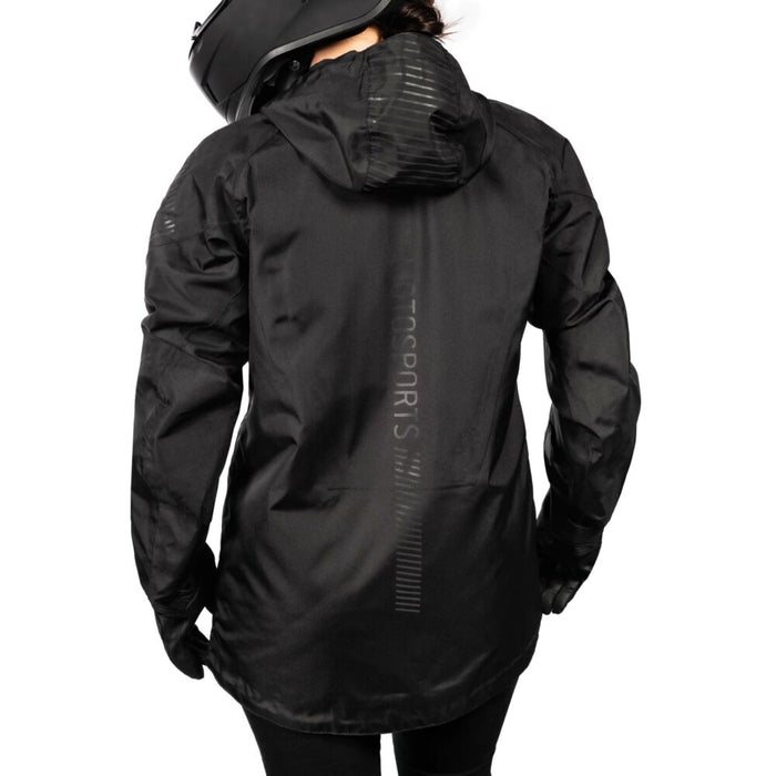 Icon PDX3 Rain Women's Jacket in Black