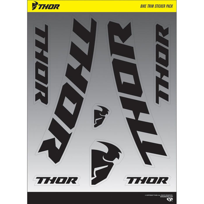 Thor Bike Trim Decal Sheets