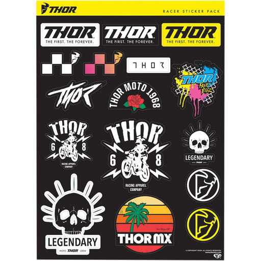 Thor Race Decal Sheets