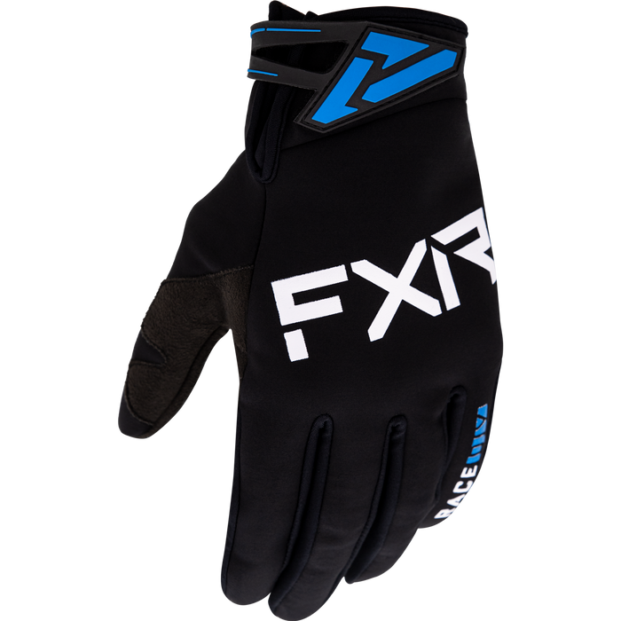 FXR Cold Cross Race Lite Gloves in Black/Blue