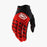 100 percent Airmatic Gloves in Red/Black