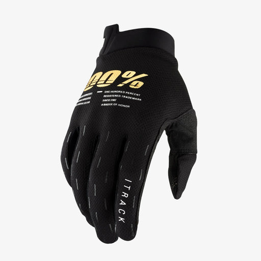 100% I-track Youth Gloves in Black