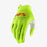 100 percent I-track Gloves in Fluorescent Yellow