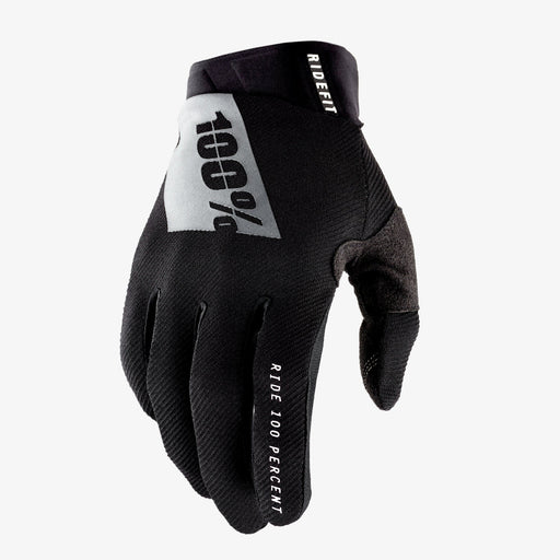 100 percent Ridefit Gloves in Black