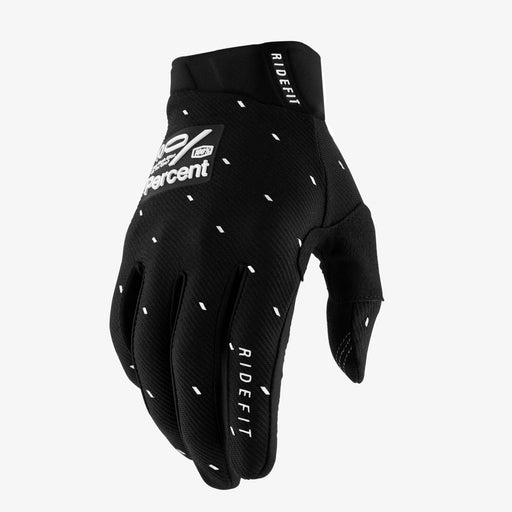 100 percent Ridefit Slasher Gloves in Black