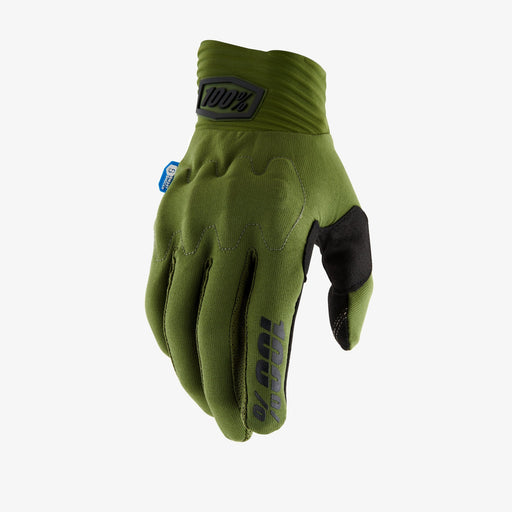 100 percent Cognito Gloves in  Green