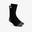 100% Solid Casual Socks in Black