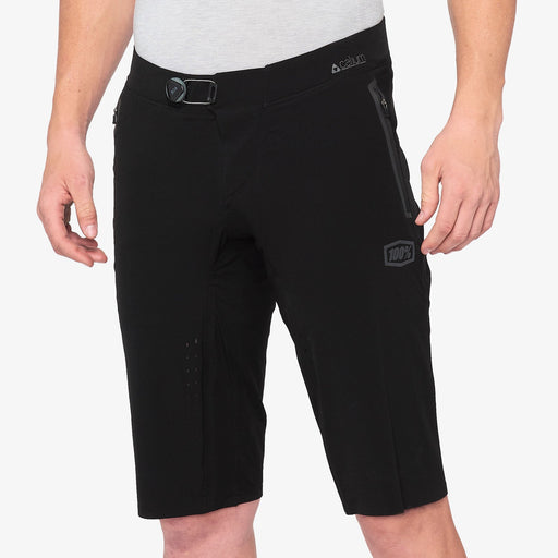 100% Celium Shorts in Black