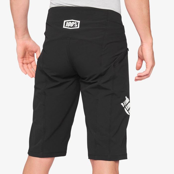 100% R-Core X Shorts in Black