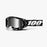 100% Racecraft 2 Googles - Miror Lens in Black / Silver / Strap Color