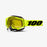 100% Racecraft 2 Snow Goggles - Yellow Lens in Fluorescent yellow / Fluorescent yellow/black 