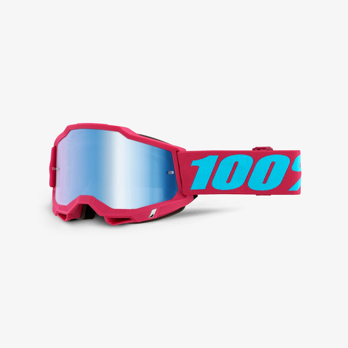 100% Accuri 2 Googles - Mirror Lens in Excelsior / Blue / Pink/Blue
