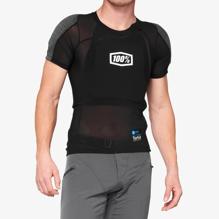 100% Bicycle Tarka Body Armor - Short Sleeve in Black