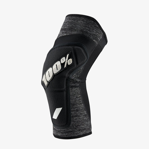 100% Bicycle Ridecamp Knee Guards in Gray/Black
