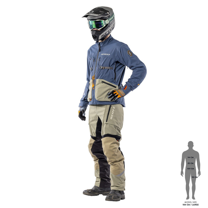 Scott Superlight Jacket in Metal Blue/Dust Grey