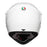 AGV AX9 Solid Helmet in White