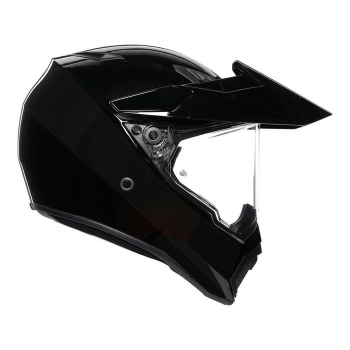 AGV AX9 Solid Helmet in Black