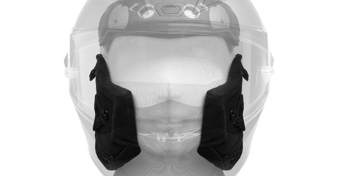 Pista GP RR Cheek pads (Pair) — HFX Motorsports