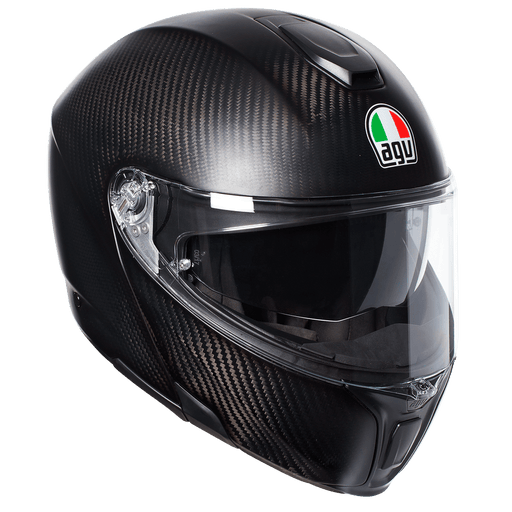 AGV Sportmodular Solid Helmet Motorcycle Helmets AGV Matte Carbon XS 