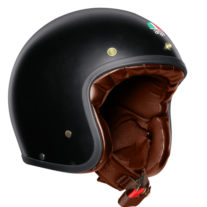 AGV X70 Solid Helmet Motorcycle Helmets AGV Matte black/Gold XS 