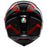 AGV K5 S Hurricane 2.0 Helmets - Maxi Pinlock in Black/Red