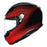 AGV K6 Rush Helmet in Black/Red