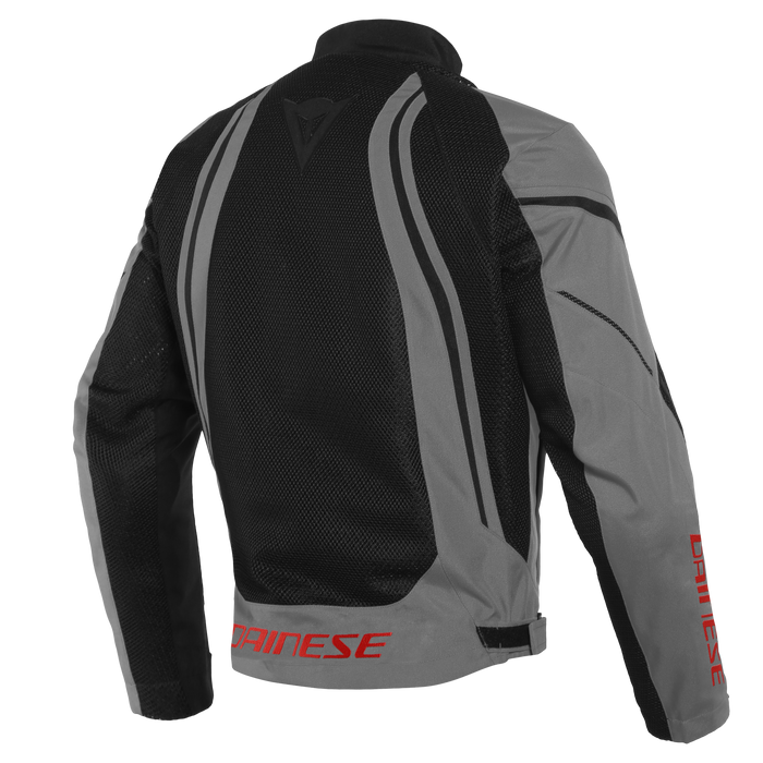 Dainese Air Crono 2 Tex Jacket in Black/Charcoal Grey/Charcoal Grey