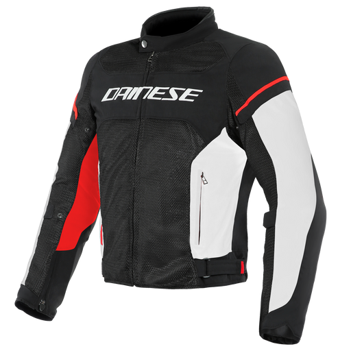 Dainese Air Frame D1 Tex Jacket in Black/White/Red
